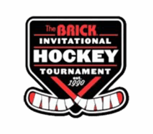 The Brick Invitational Hockey Tournament logo.